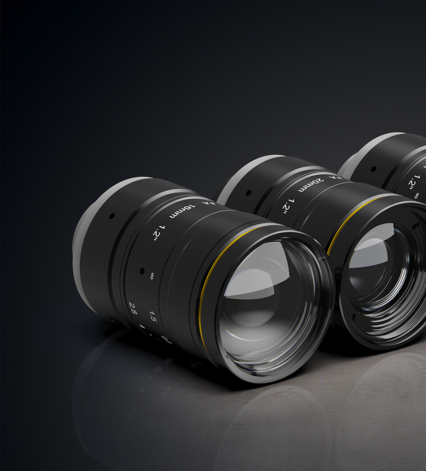 SJI machine vision lens family